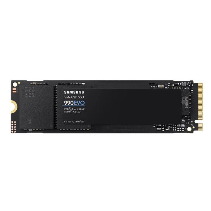 2 TB SSD (เอสเอสดี) SAMSUNG 990 EVO - PCIe 4x4 / 5x2 NVMe M.2 2280 (MZ-V9E2T0BW)