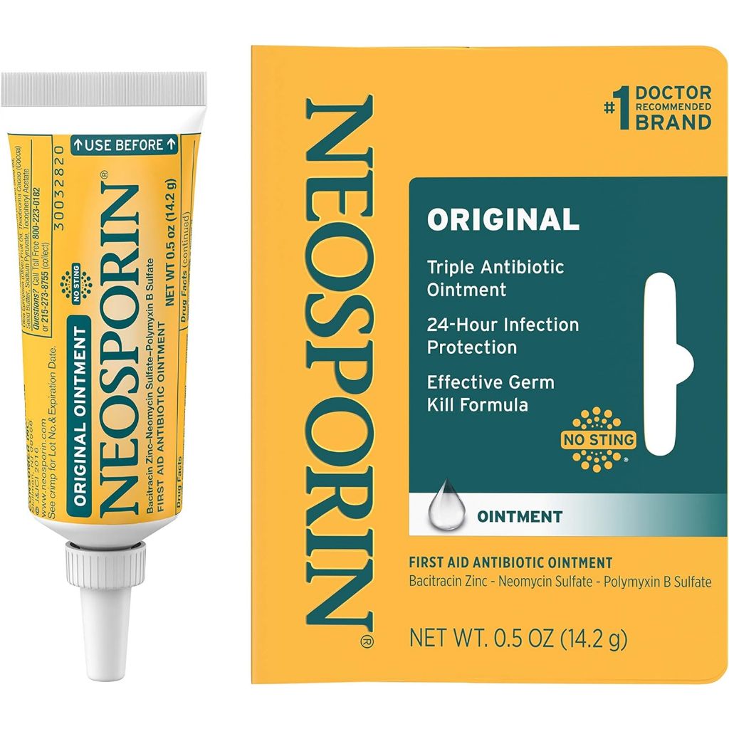 Neosporin Original Antibiotic Ointment ขนาด 0.5 Oz. / 14.2 g.