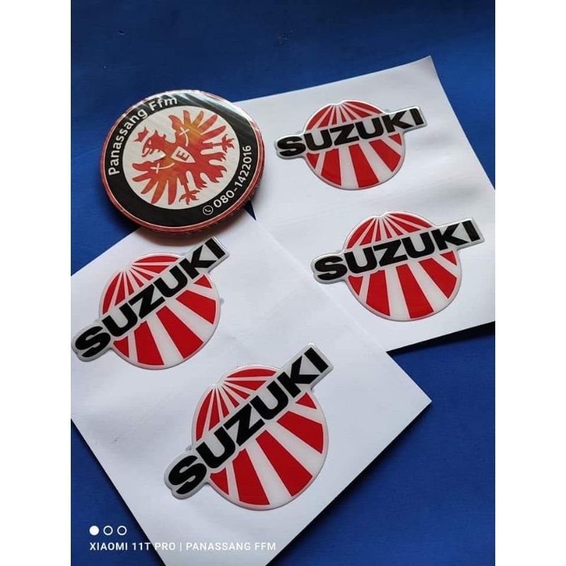 สติ๊กเกอร์เรซิ่น Suzuki Rc Crystal Royal