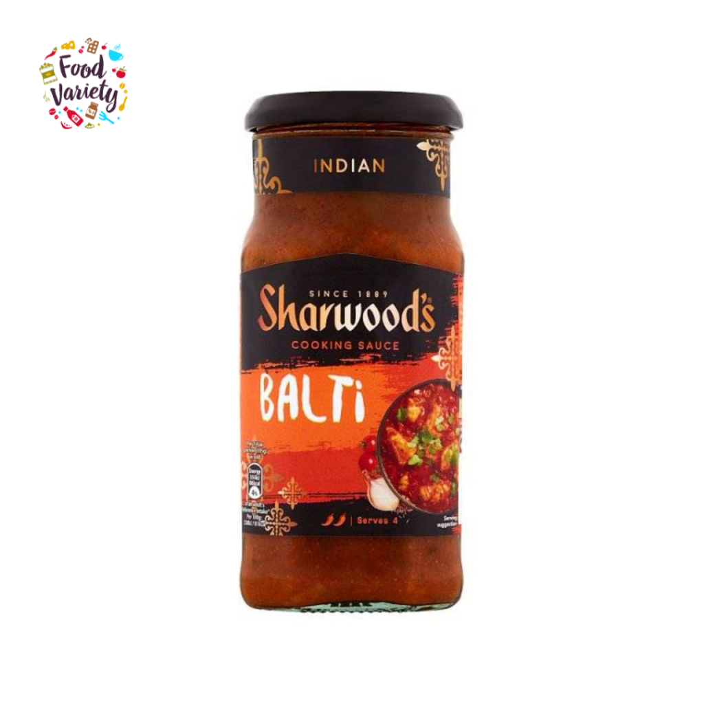 [Best Before 30-jul-2026]Sharwood's Indian Cooking Sauce for Balti 420g ชาร์วูดส์ ซอสทำอาหารอินเดียร