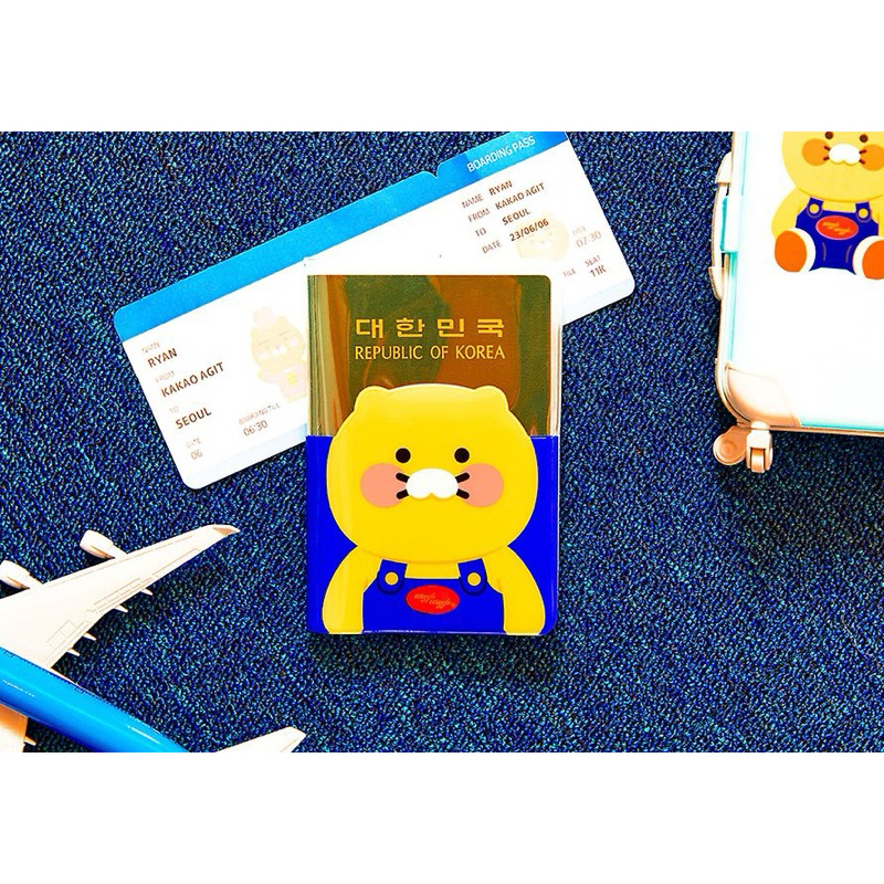 [พร้อมส่ง] Passport Case WiggleWiggle x Kakao Friends ของแท้ 💯%