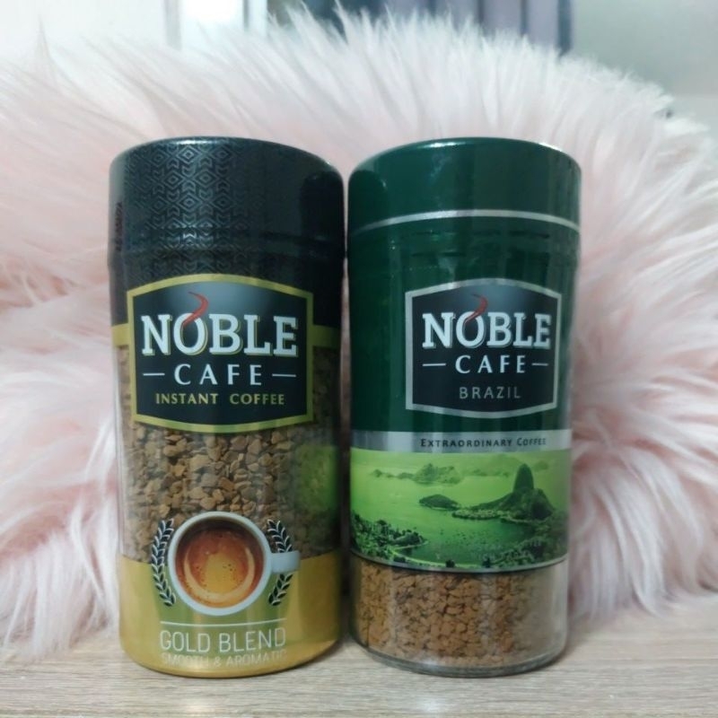 Noble cafe instant coffee brazil and gold 100g.