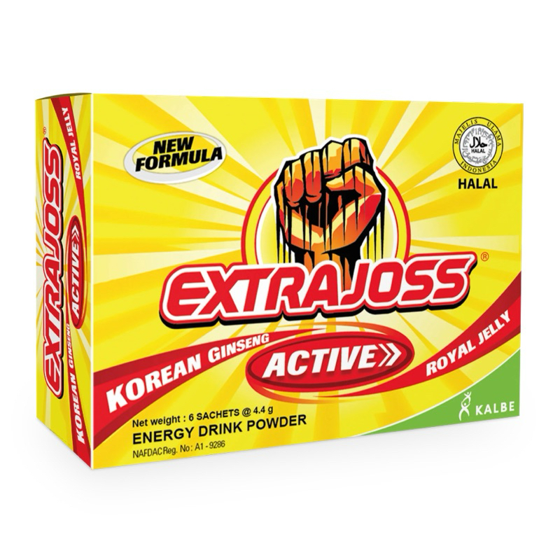 extra joss active นํ้าดื่มชูกำลัง