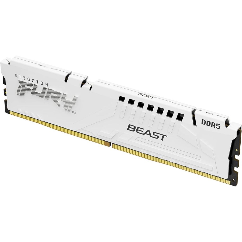 16GB RAM DDR5 5200 KINGSTON FURY BEAST WHITE (KF552C40BW-16)