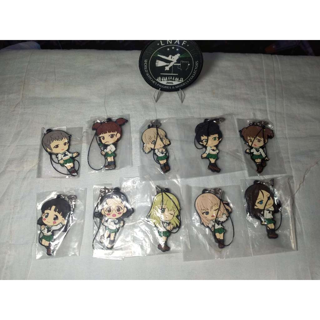 [พร้อมส่ง] พวงกุญแจ Girls Und Panzer สาวๆชุด Oarai คละแบบ