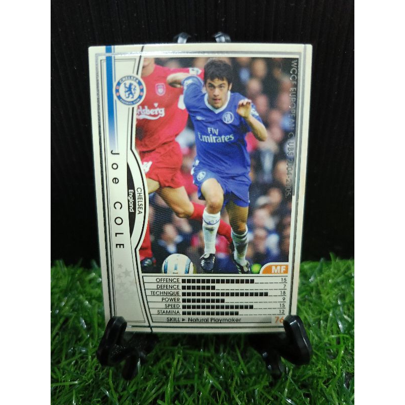 Panini WCCF 2004-05 Joe Cole 1981 England No.10 Chelsea FC Premier League #023
