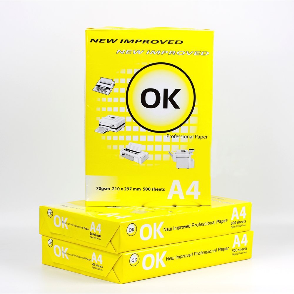 กระดาษถ่ายเอกสาร OK A4 70 แกรม/500 แผ่น (70 g / 500 sheets)