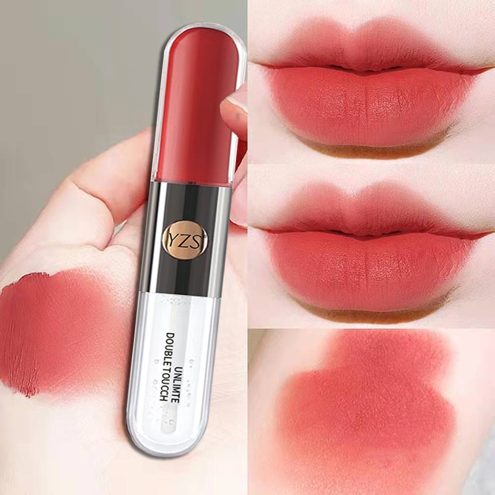 ลิปกลอสที่คนเกาหลีใช้ ลิปสติกของแท้ 100% ลิปสติก Lipstick ลิปทิ้นท์กลอสเซรั่ม ปากฉ่ำ จูบไม่หลุด