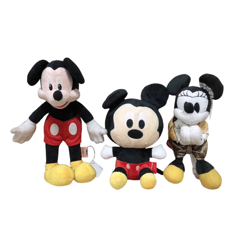 ตุ๊กตา Mickey Mouse & Minnie Mouse
