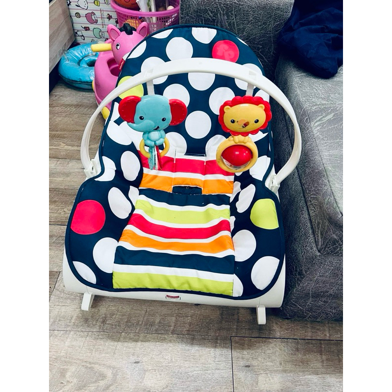 🛏️ เปลโยก Fisher Price รุ่น Infant-To-Toddler Rocker ⚡️มือสอง สภาพดี ⚡️ 🛍️เปิดร้านใหม่🛍️