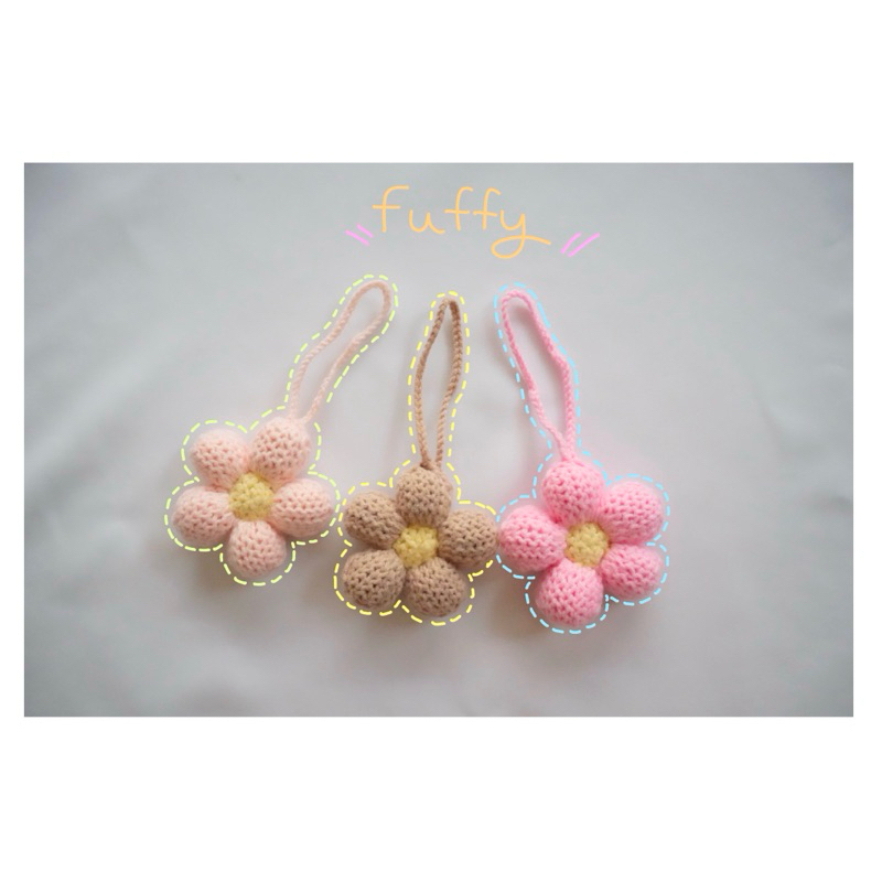 🌼 Fuffy Keychain พวงกุญแจห้อยกระเป๋า