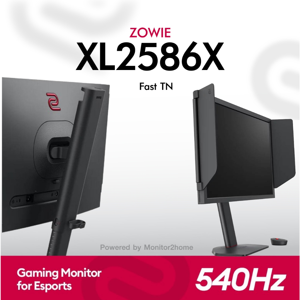 BenQ Zowie XL2586X Fast TN 540Hz DyAc™ 2 Gaming Monitor for Esports - 3 Yrs Warranty