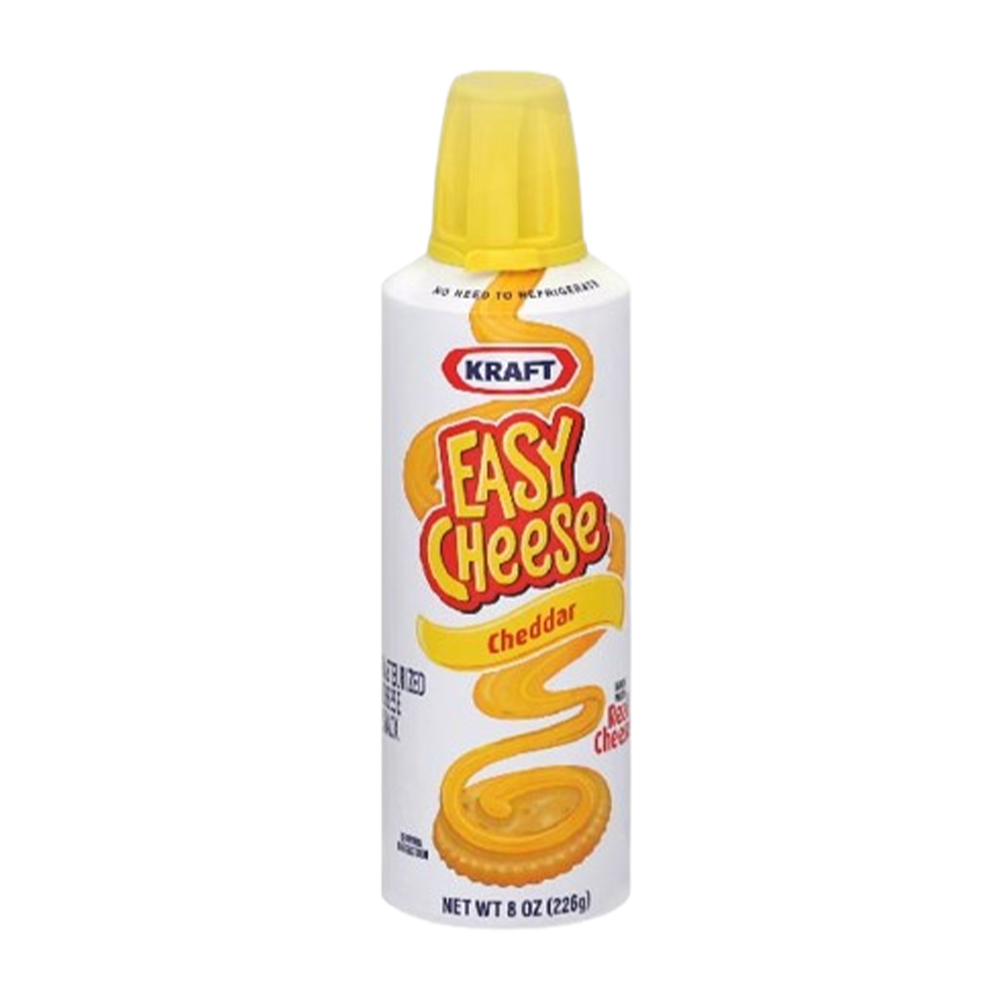 Easy Cheese Cheddar Kraft Easy Cheddar Cheese