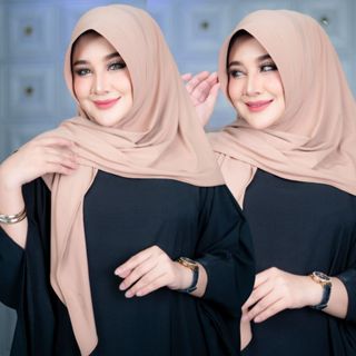 ผ้าคลุมผมมุสลิม อิสลามทรงสวย สไลต์สวมสำเร็จ แบบผูก HL15 รุสม…