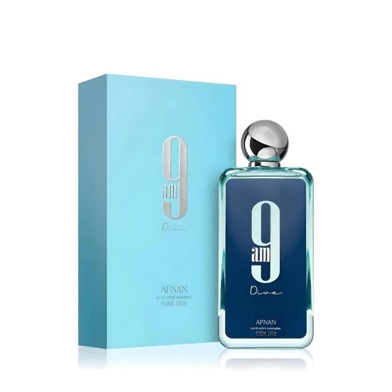 น้ำหอมผู้ชาย Afnan 9AM Dive EDP 100 ML. ของแท้ 100%