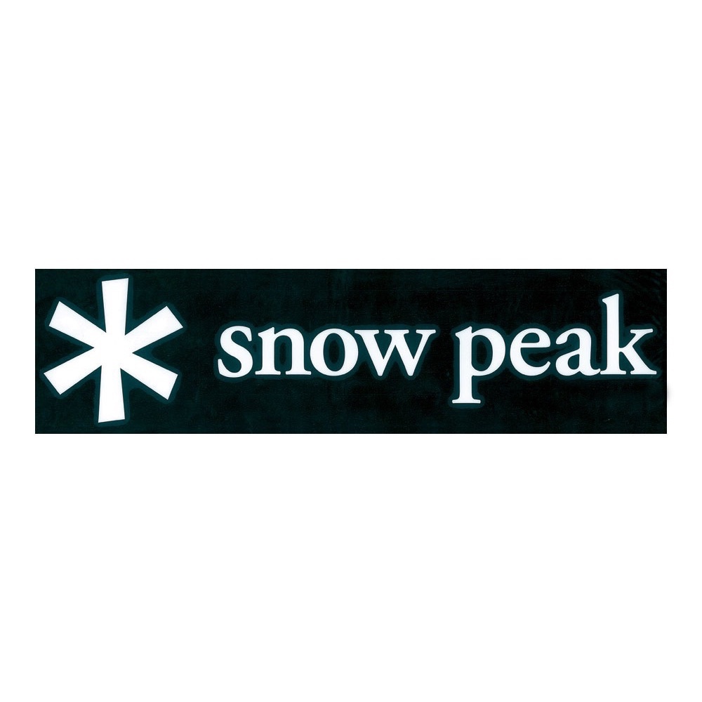 SNOW PEAK LOGO STICKER ASTERISK