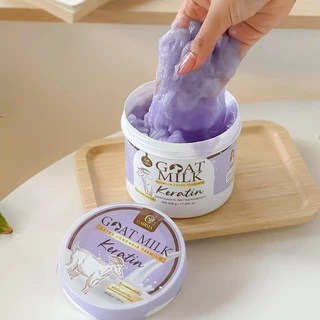 เคราตินนมแพะ goat milk keratin (แบบกะปุก500กรัม)แบบกะปุก