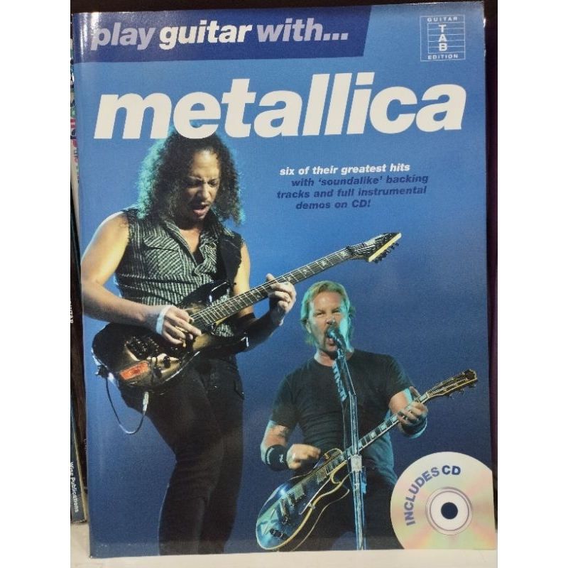 PLAY GUITAR WITH METALLICA W/CD GT/9780711946361