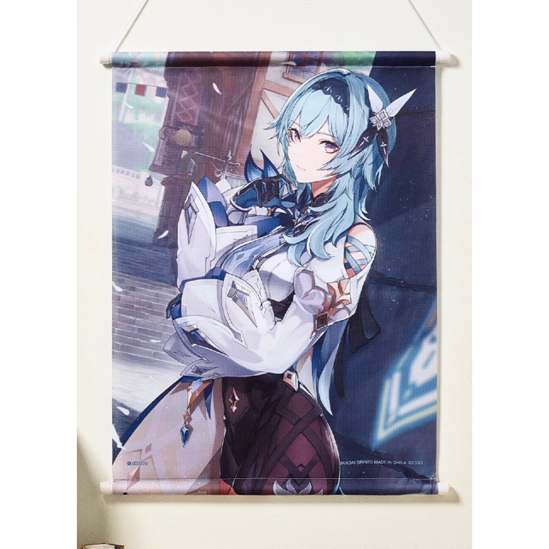 [พร้อมส่ง]Ichiban Kuji Genshin D-Eula (ผ้าแขวนขนาด60*40cm)