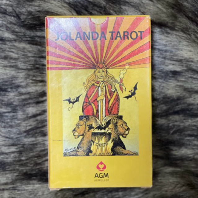 Tarot_raredecks- Jolanda Tarot (Swedish Witch)-Hans Arnold, AGM, Printed in Belgium 2008, Rare.