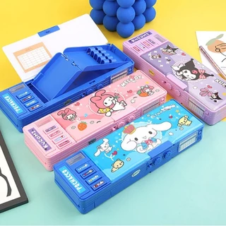พร้อมส่งในไทย กล่องดินสอนักเรียน เปิดได้2ด้าน กล่องใส่ปากกาลายน่ารัก รหัส 21 เปิดกล่องได้ ของฝากวันเด็ก