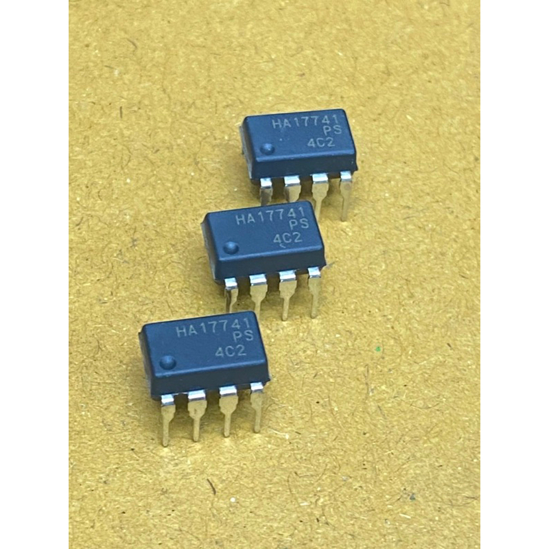 (แพ็ค1ตัว) HA17741PS HA 17741PS DIP8 ไอซี 8ขา ยี่ห้อ Renesas ของแท้ใหม่ HA17741 PS HA 17741 ไอซีเกรด