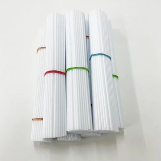 อุปกรณ์ตกปลา หลอดสำหรับทำแกนตะกร้อวิ่ง แพ็ค 50 / 100 เส้น