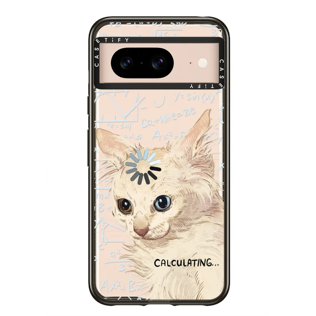 Pixel 8 case - Castify Confusing Cat