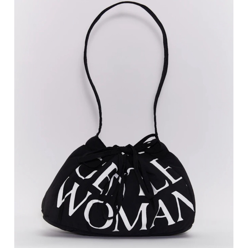 used กระเป๋าเกี๊ยว Gentlewoman DUMPLING BAG : BLACK TRUFFLE