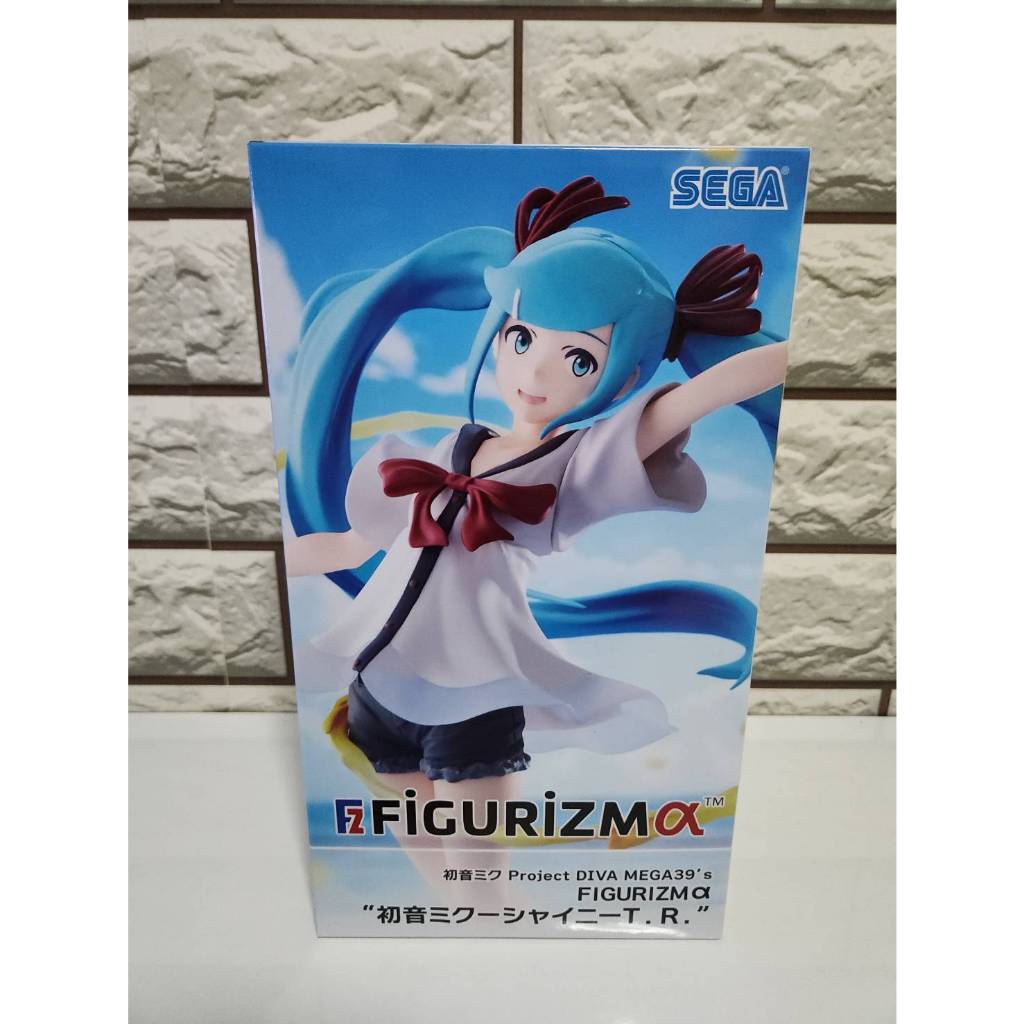 (ของแท้ มือ1) Hatsune Miku Project Diva Mega 39's Hatsune Miku Figurizm Alpha Shiny T.R. SEGA