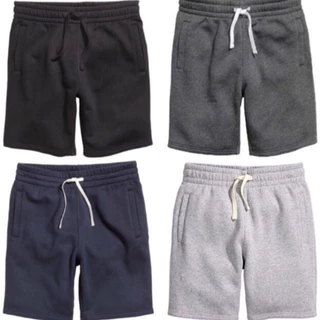 กางเกงขาสั้นผ้าสำลี SweatShorts ชาย/หญิง Unisex S-2XL #S01