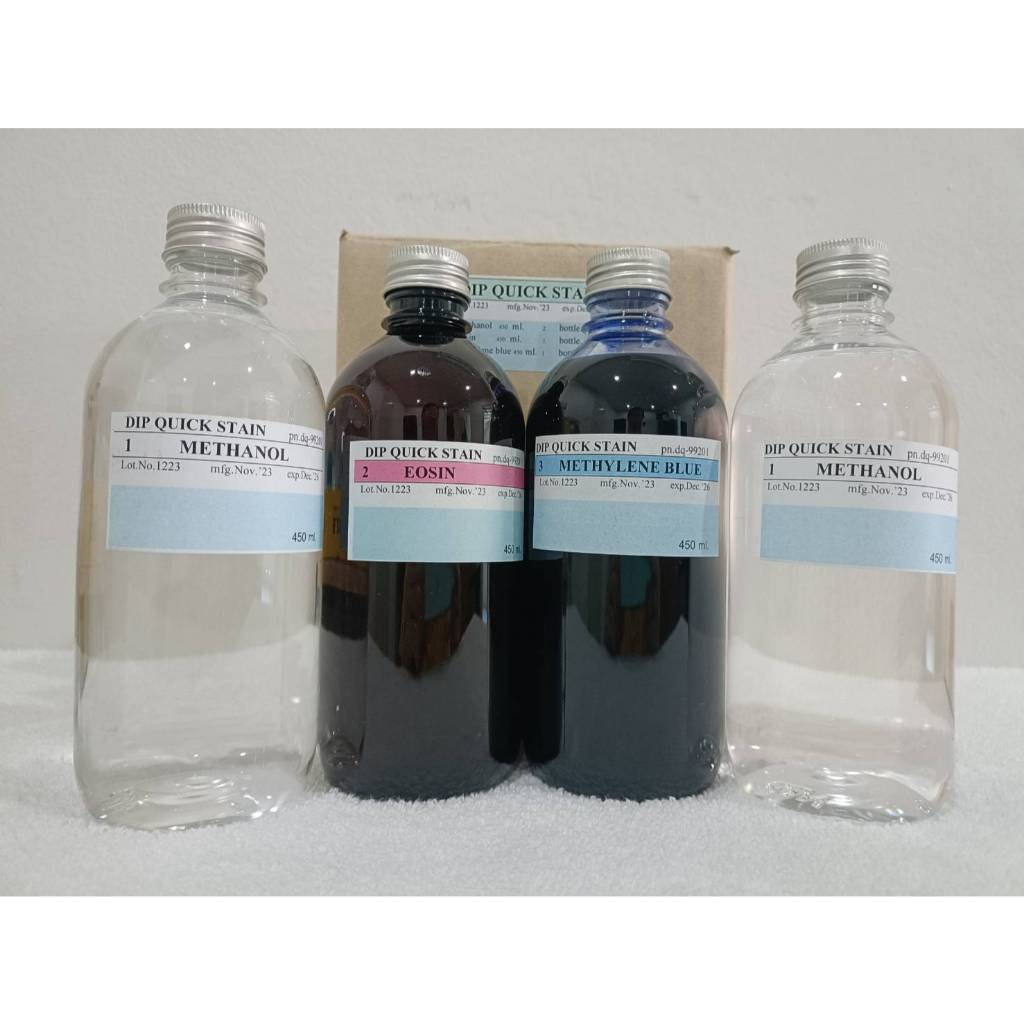 DIP QUICK SET 4X450 ML (สีย้อมดิฟควิก) THAILAND