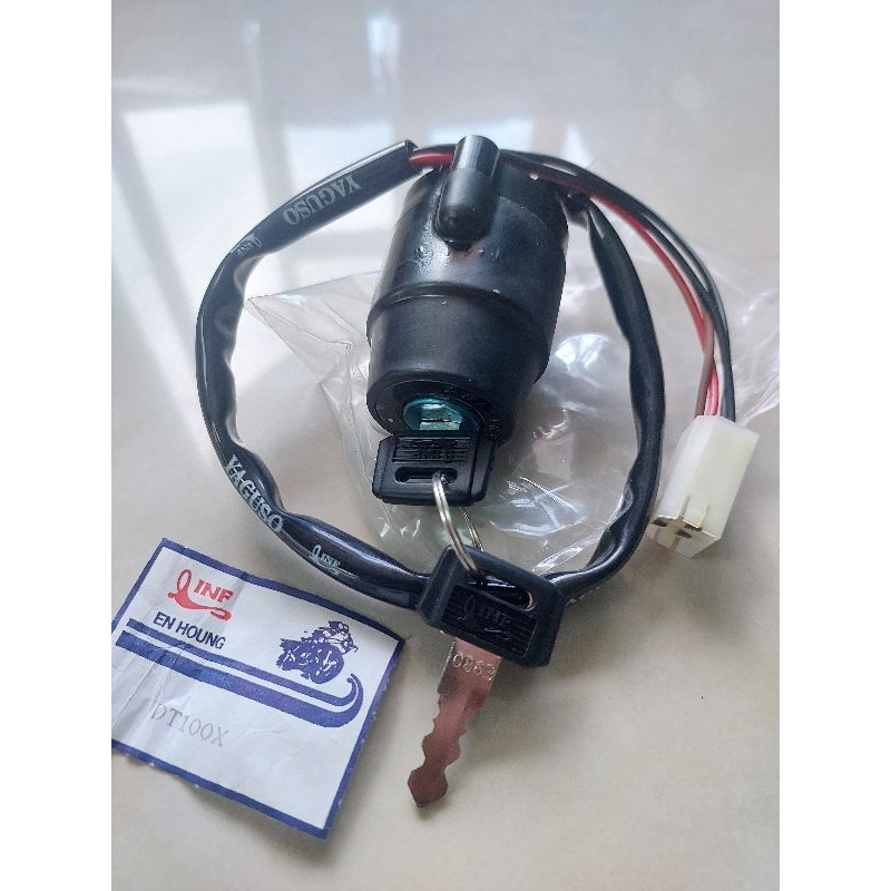 สวิทช์กุญแจ Yamaha DT100-125-175-DT100X-DT100A-B-C ของใหม่งานเก่าเก็บสภาพสวยๆ