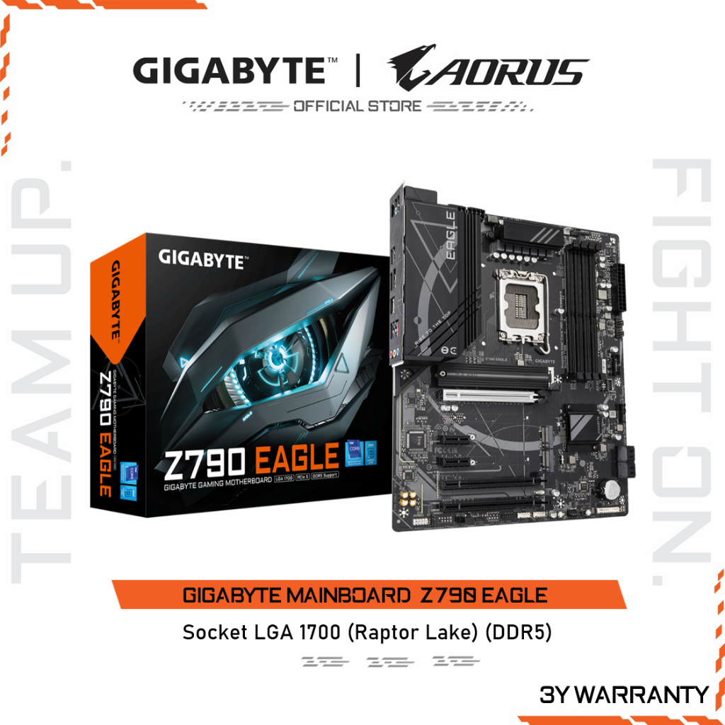 GIGABYTE MAINBOARD Z790 EAGLE เมนบอร์ด Z790 EAGLE-REV1.0
