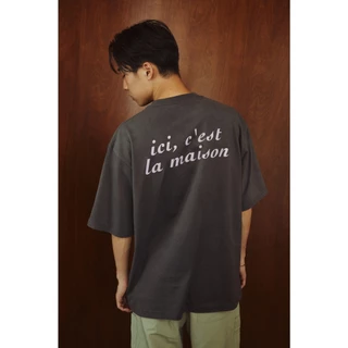 maison KEEPS | The Oversized Ici Tee | Unisex | เสื้อยืด ทรง oversized ผ้านุ่มพิเศษ