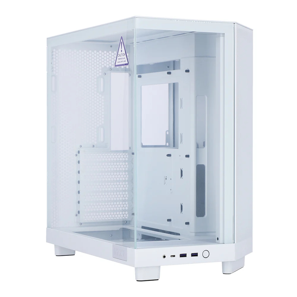 CASE (เคส) NZXT H6 FLOW (MATTE WHITE) (ATX)