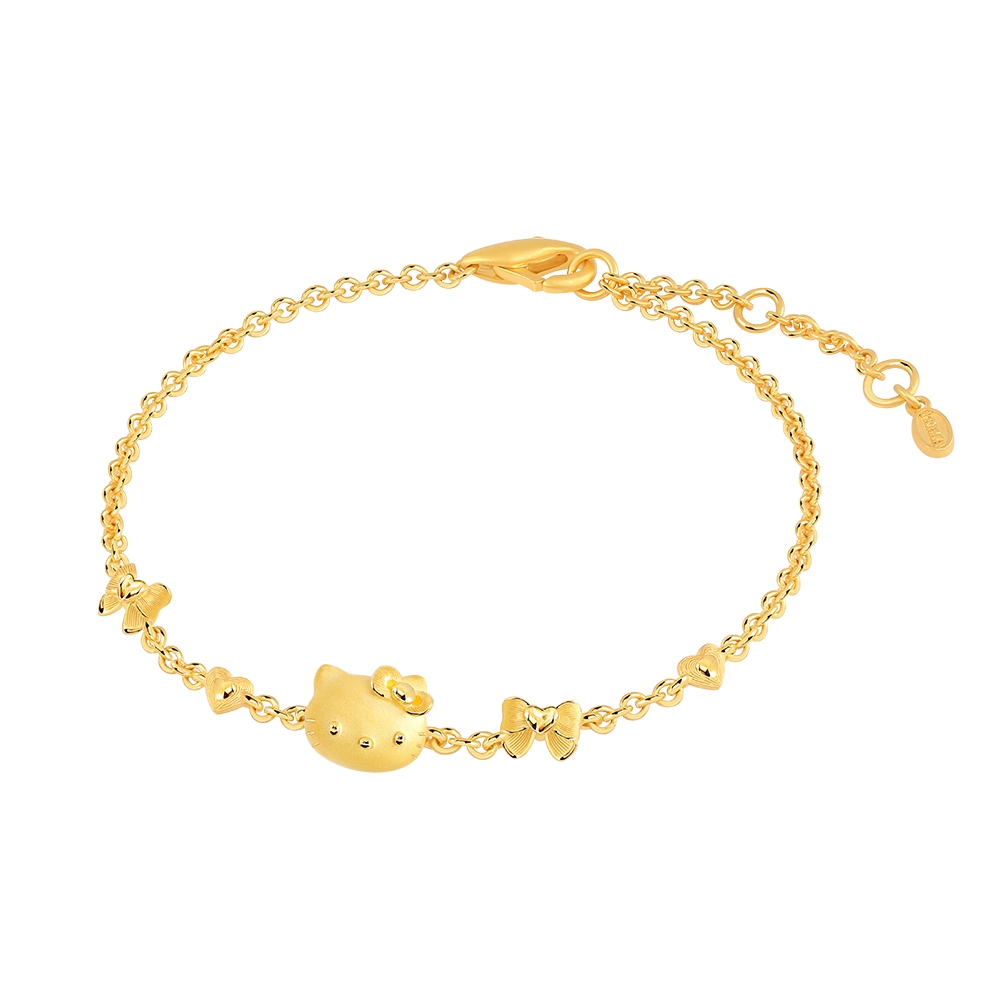 PRIMA | Hello Kitty สร้อยข้อมือทองคำ 99.9%