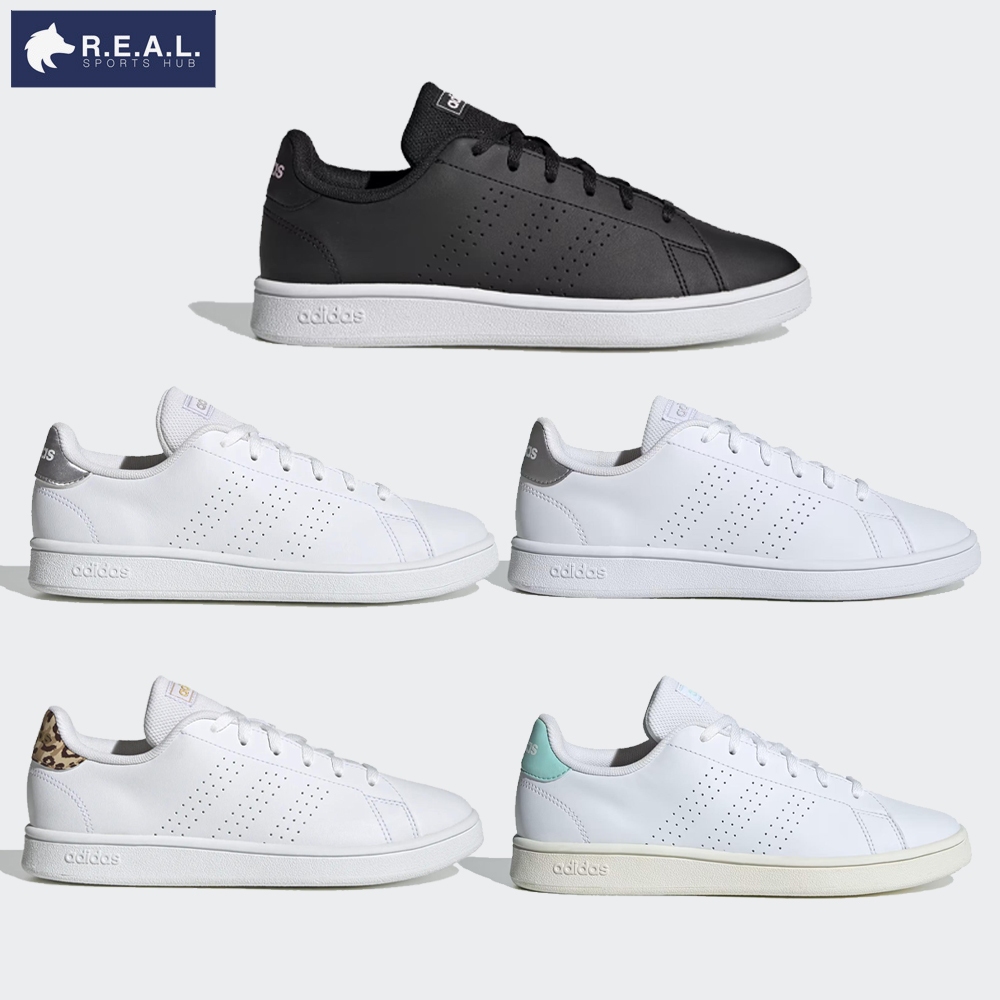 รองเท้าลำลอง / รองเท้าผ้าใบผู้หญิง Adidas รุ่น Advantage Base [GW7120 H03791 HP9387 IF8550 IF8551]