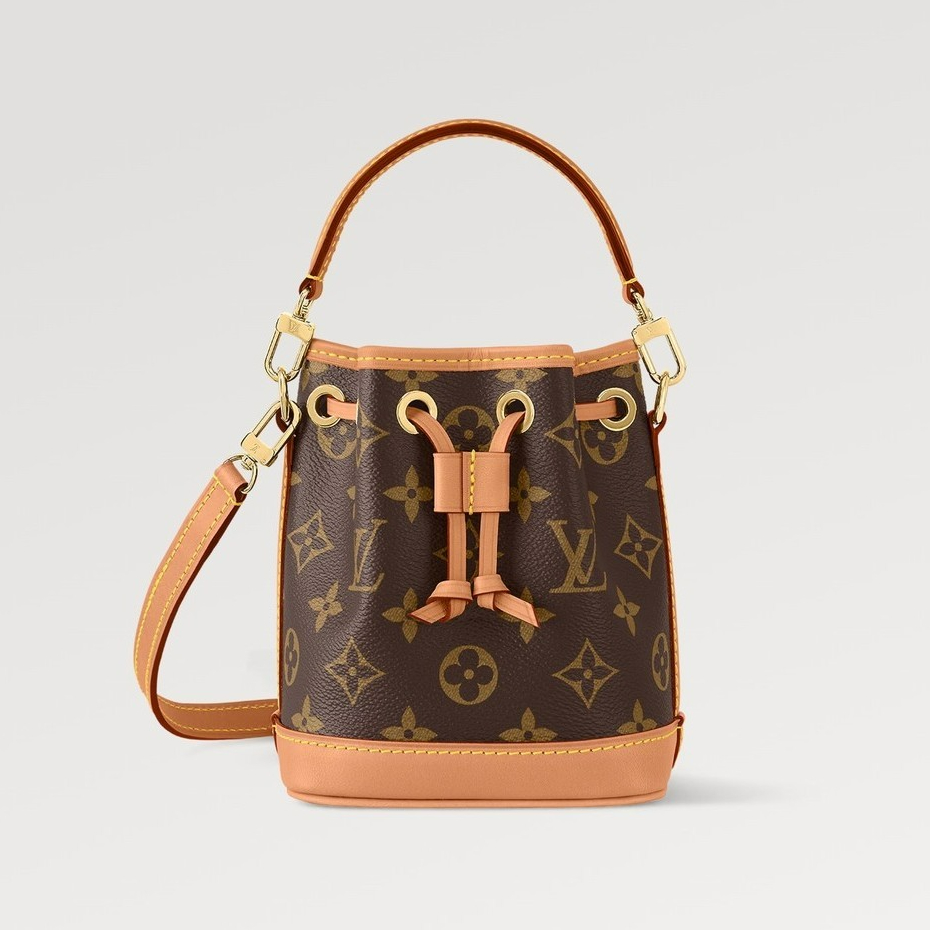 LV Louis Vuitton M81085 NANO SPEEDY กระเป๋าสะพายไหล่/กระเป๋าสะพายข้าง/กระเป๋าโท้ท