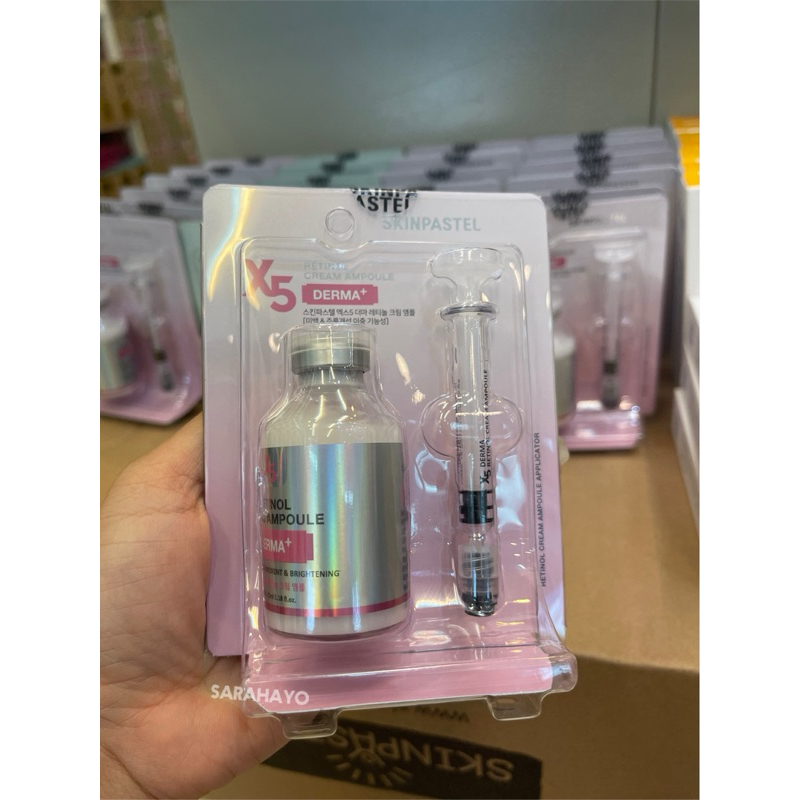 SKINPASTEL (bo) X5 Retinol Cream Ampoule 35ml.