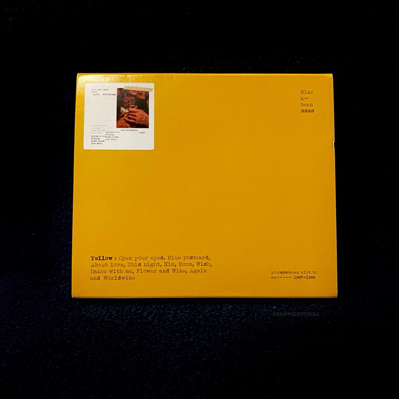 Blackbeans - CD (ซีดี) : You (Are) Mean a Lot to Me