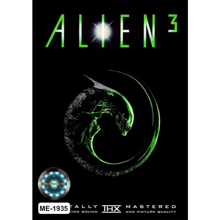 DVD เสียงไทยมาสเตอร์ หนังดีวีดี Alien 3 อสูรสยบจักรวาล