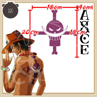 📦 พร้อมส่ง 📦 tattoo แทททู one piece วันพีซ Portgas D. Ace พอ…