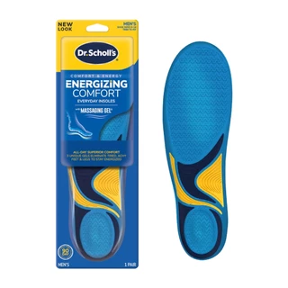 แผ่นรองเท้า เพื่อความสบายเท้าตลอดวัน Dr.Scholl's Comfort & Energy Energizing Comfort Everyday Insoles with Massaging Gel
