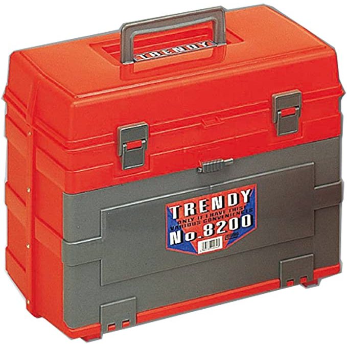 MEIHO TRENDY No. 8200 กล่องใส่อุปกรณ์ Mini 4WD และตกปลา PitBox กล่องแดง สินค้าพร้อมส่ง !!!