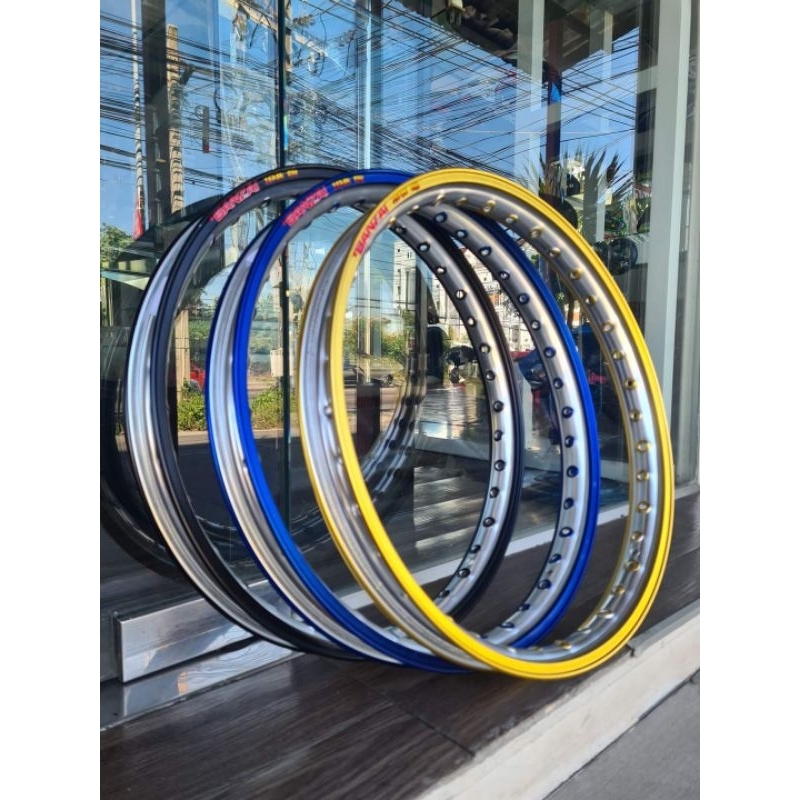 วงล้อ (BANZAI) 1.4x17 แบบเจาะตา/ ราคาต่อ 1วง*