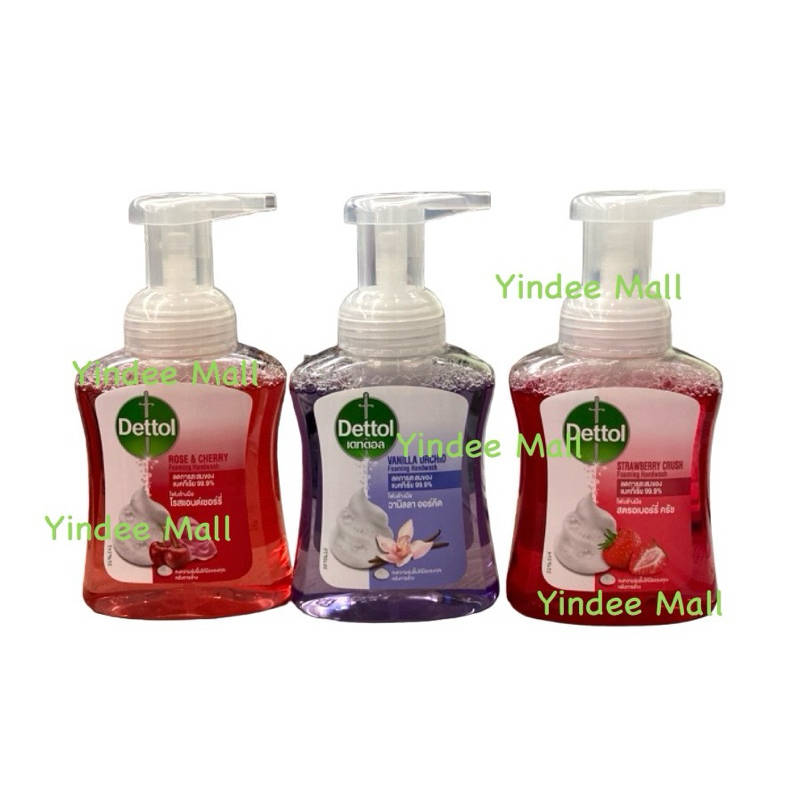 Dettol เดทตอลเมจิกโฟมล้างมือ กลิ่นหอมสะอาด เนื้อโฟมเนียนนุ่มช่วยชำระล้างสิ่งสกปรกได้ดี ลดการสะสมของแบคทีเรีย