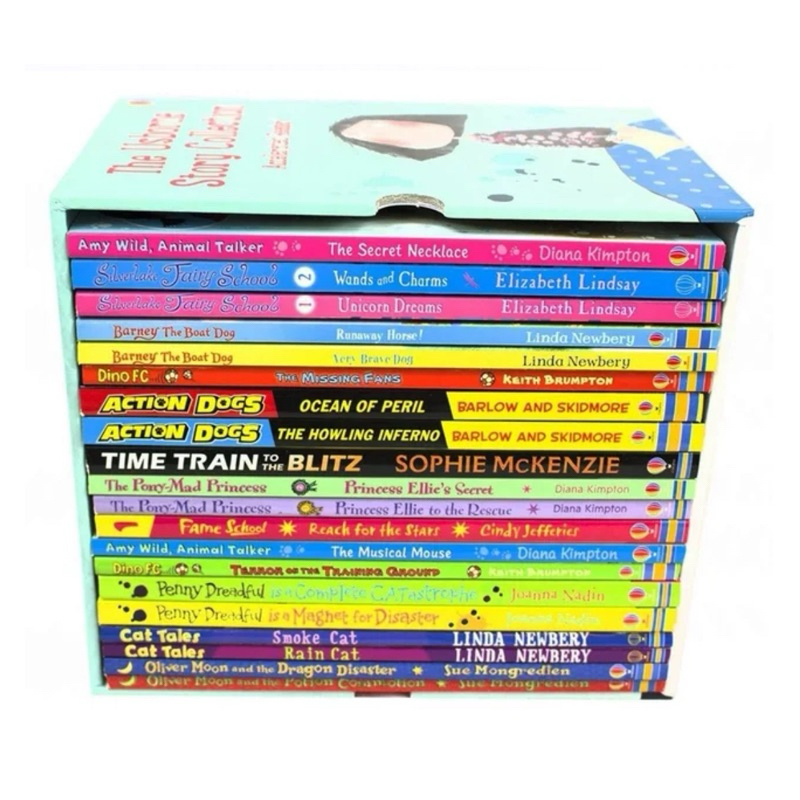 The Usborne Story Collection English Novel Fiction Early Education Storybook, Ages 7-12, 20 Books Set