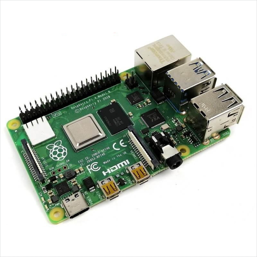 Raspberry Pi 4 – 4GB RAM(บอร์ดคอมพิวเตอร์ Raspberry Pi 4 รุ่น 4GB RAM)