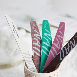 พร้อมส่ง ตะไบเล็บ แบบบาง คุณภาพเกรดดี บัฟขัดเงา ตะไบหยาบ สีเจล อุปกรณ์ทำเล็บ แต่งทรงเล็บ